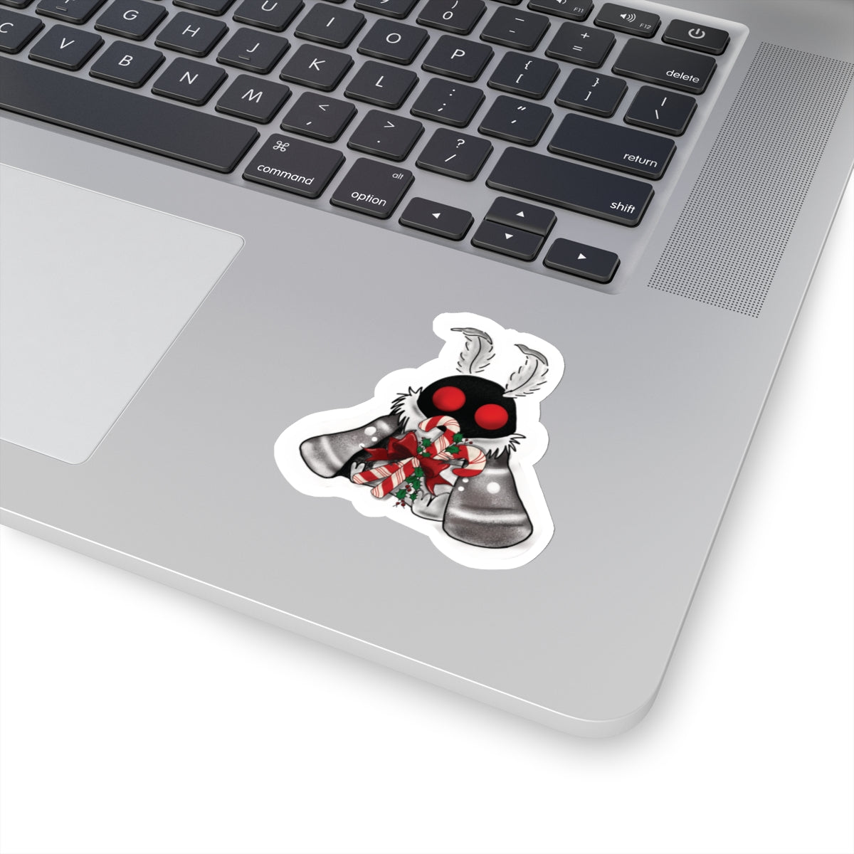 Christmas Mothman Sticker