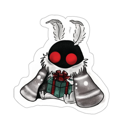 Copy of Christmas Mothman Sticker