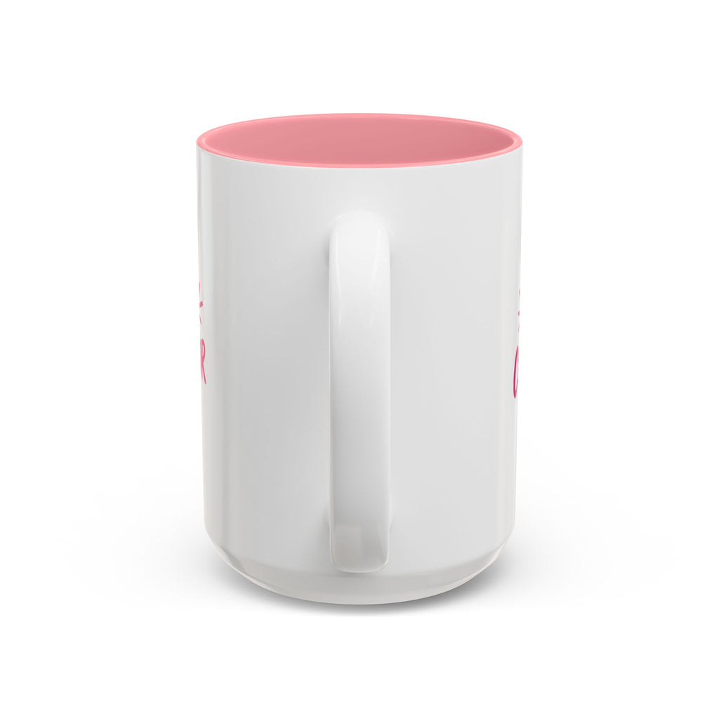 Chaos Coordinator Pink Accent Mug (11oz & 15oz)