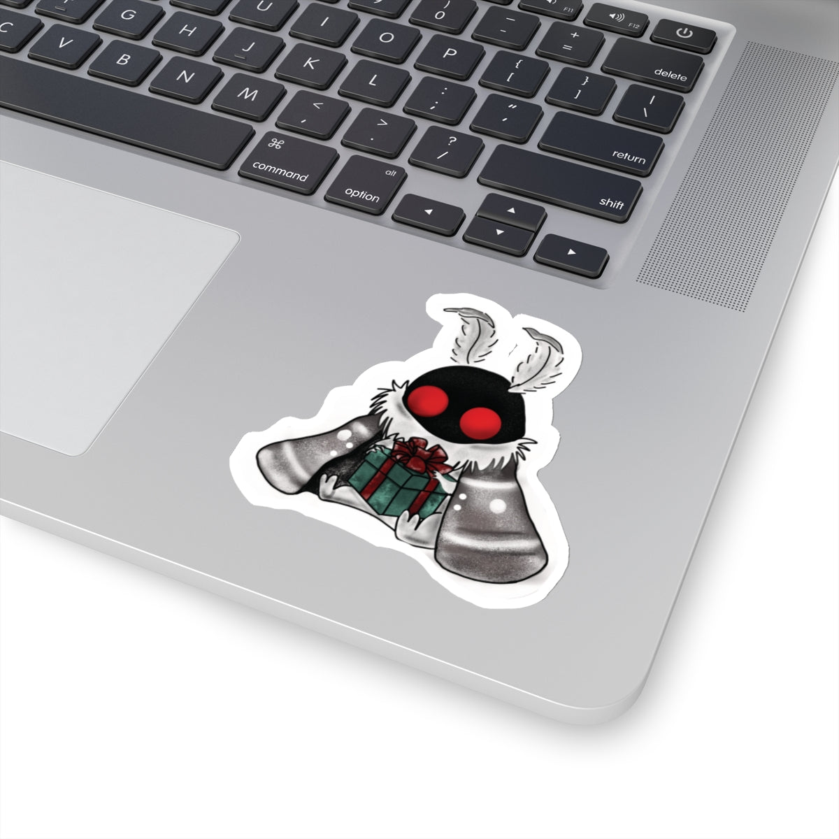 Copy of Christmas Mothman Sticker