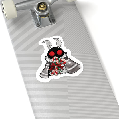 Christmas Mothman Sticker