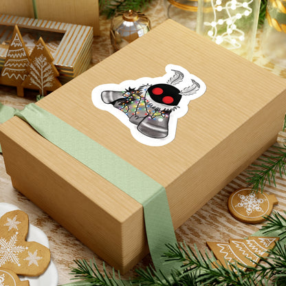 Copy of Christmas Mothman Sticker