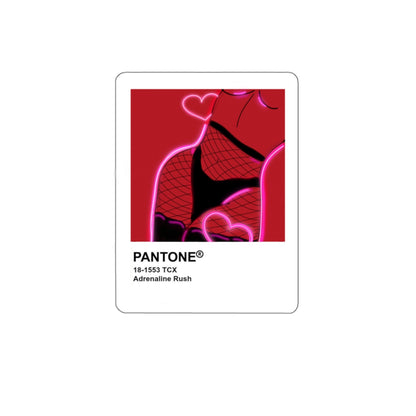 Adrenaline Rush - Pantone Collection Sticker