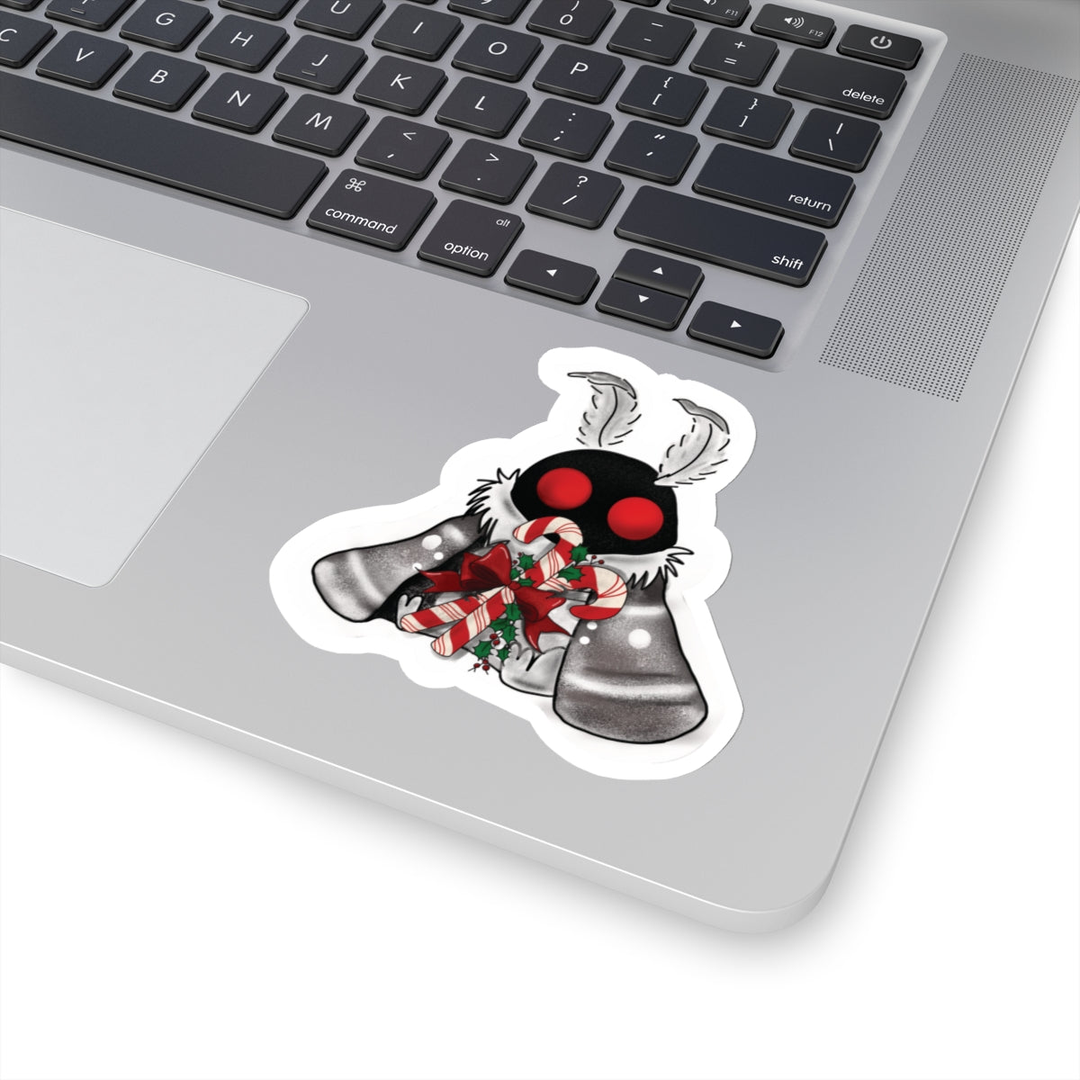 Christmas Mothman Sticker