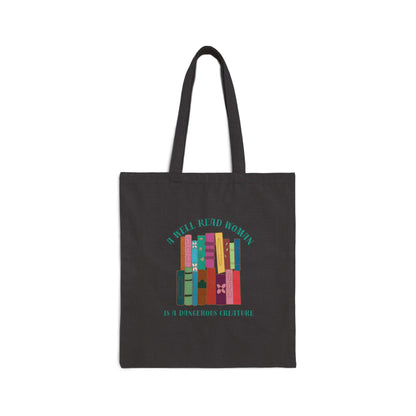 A Well Read Woman Canvas Tote