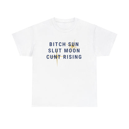 Sun, Moon, and Rising Heavy Cotton Tee