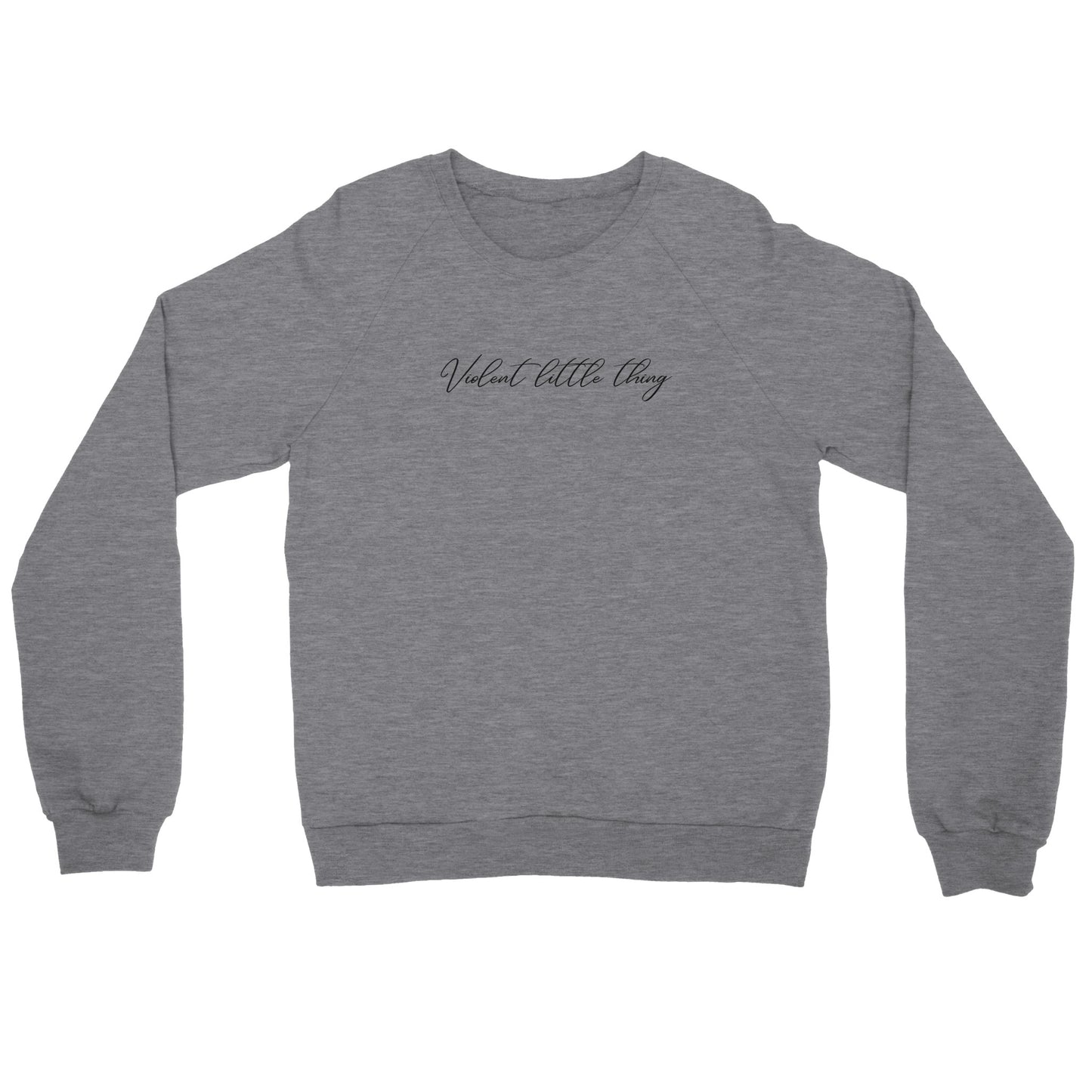 Violent little thing- Premium Unisex Crewneck Sweatshirt