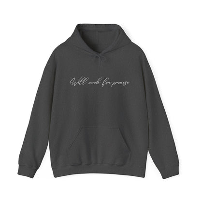 Will work for praise - Hoodie