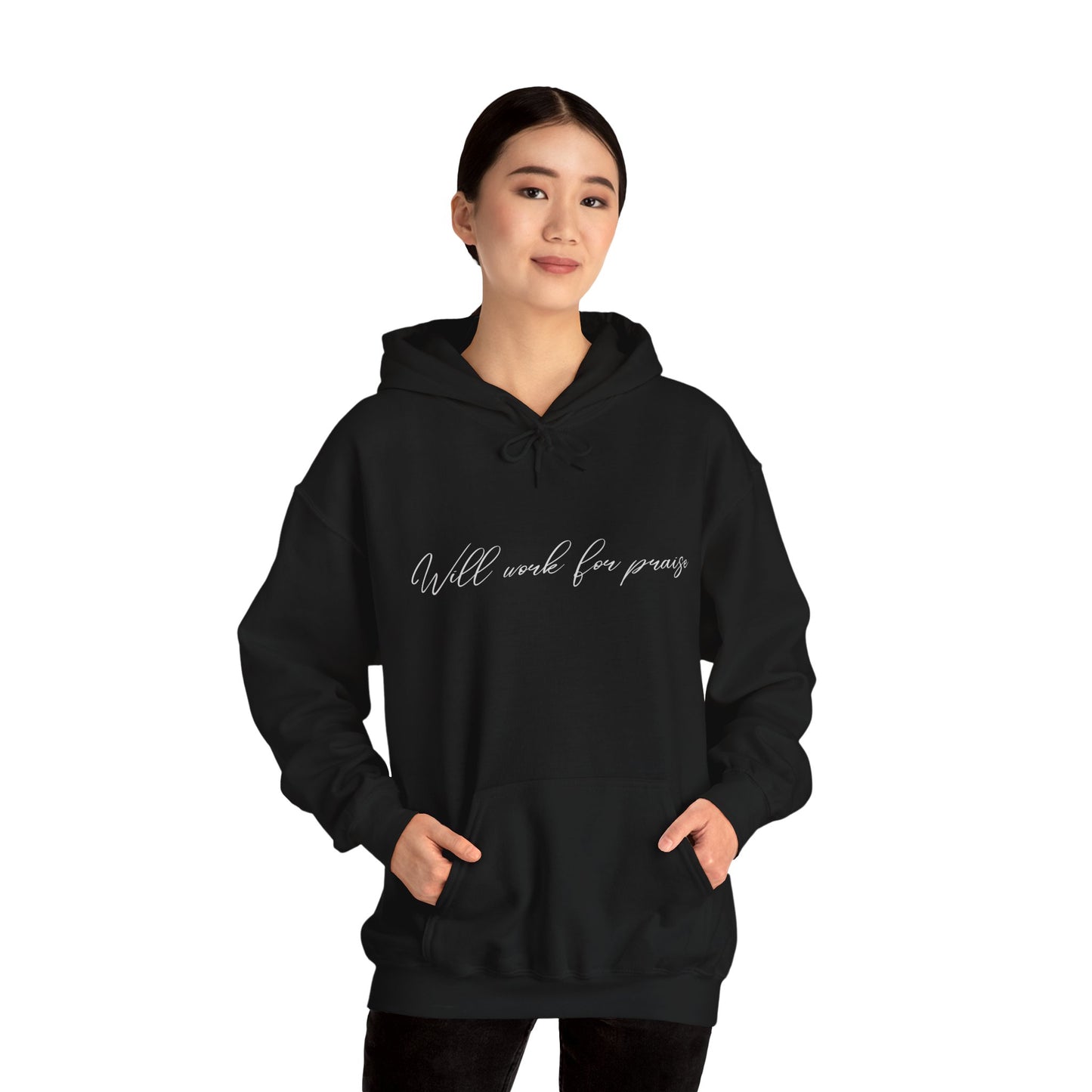 Will work for praise - Hoodie