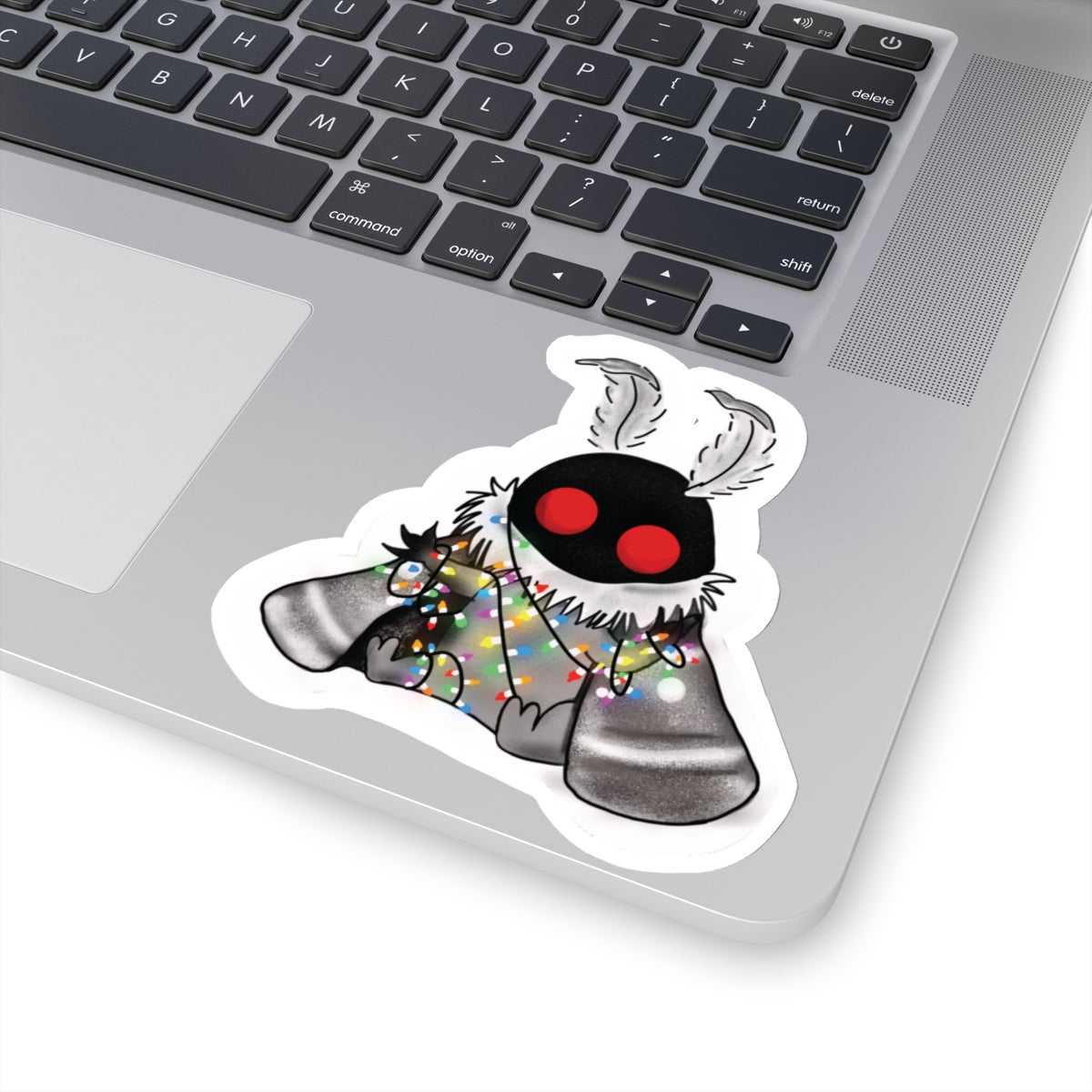 Copy of Christmas Mothman Sticker