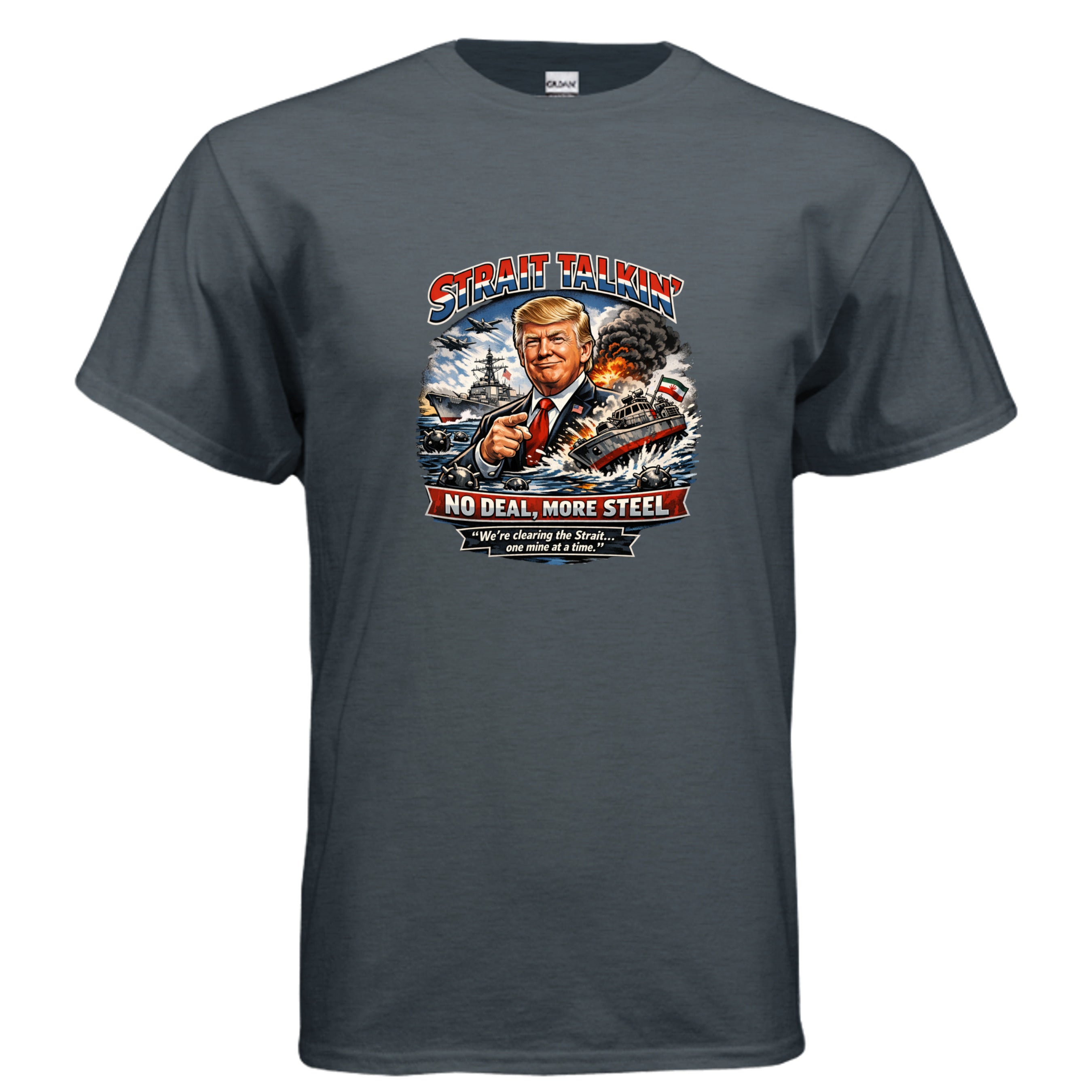 Heather Navy - G500 - FRONT